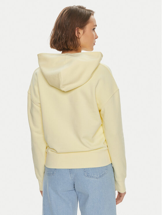 Calvin Klein Calvin Klein Суитшърт Micro Logo K20K206631 Жълт Regular Fit