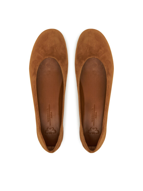Weekend Max Mara Weekend Max Mara Balerinke Todisuede 2525526074600 Rjava