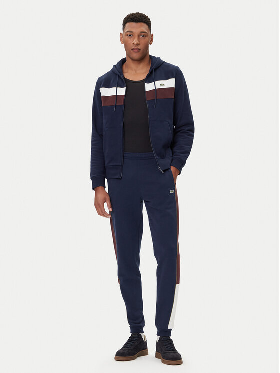Lacoste Lacoste Mikina SH5913 Tmavomodrá Regular Fit