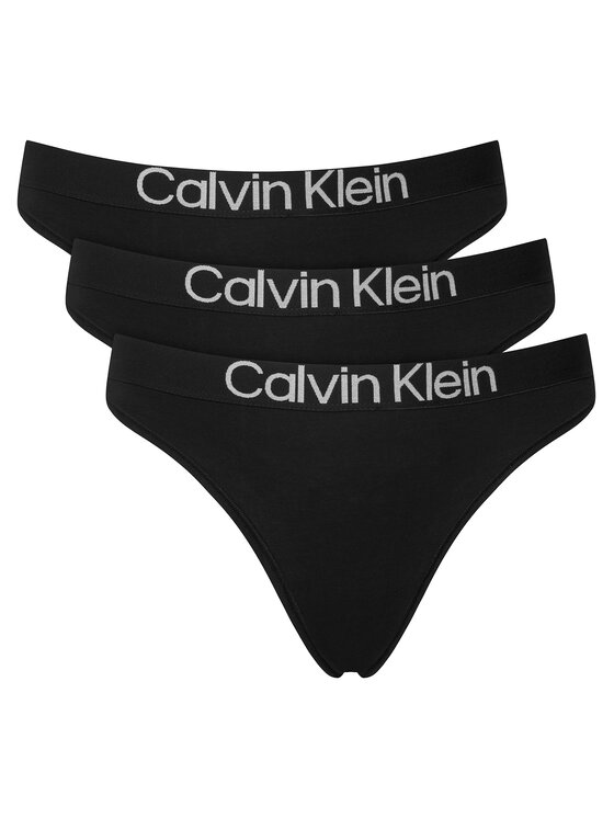 Calvin Klein Underwear Calvin Klein Underwear Stringu komplekts LV00QD5397 Melns
