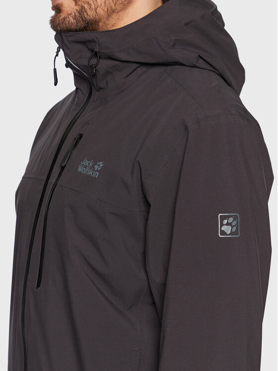 Jack Wolfskin Jack Wolfskin Μπουφάν μεταβατικό Go Hike 1114051 Μαύρο Regular Fit
