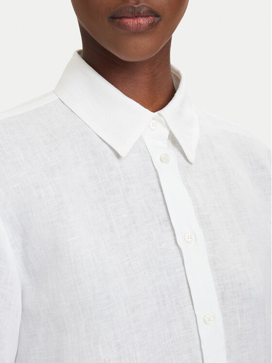 Marella Marella Camicia Girello 2615111122 Bianco Regular Fit