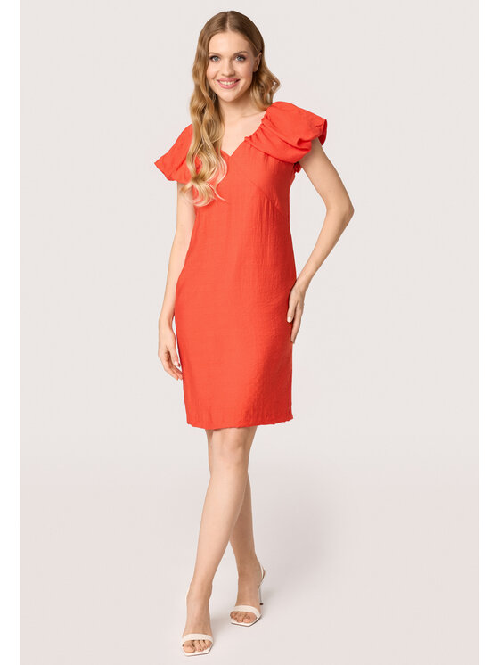 QUIOSQUE QUIOSQUE Sukienka codzienna Quiosque 4UB024401 Pomarańczowy Regular Fit