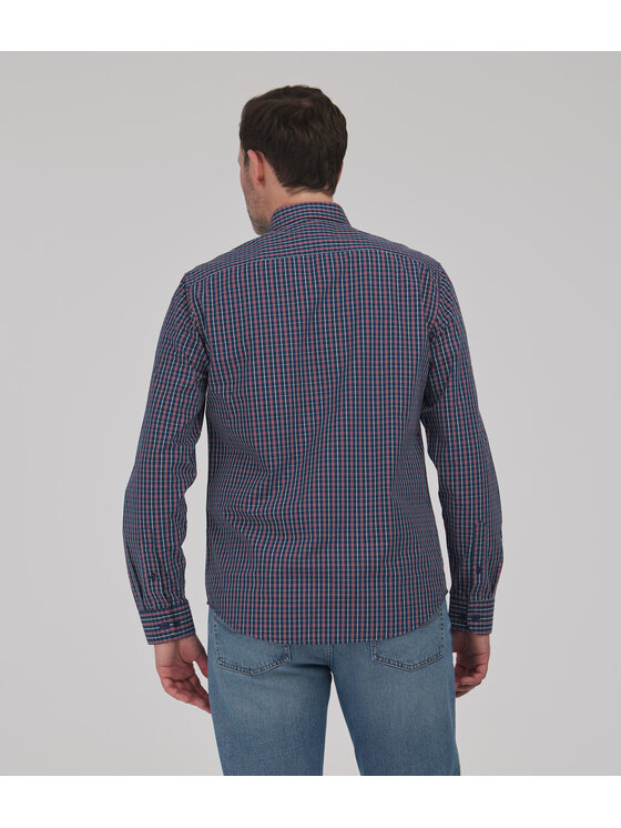 Lee Cooper Lee Cooper Koszula jeansowa LARS Niebieski Regular Fit