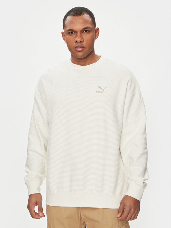 Puma Puma Džemperis Classics 624253 Écru Relaxed Fit