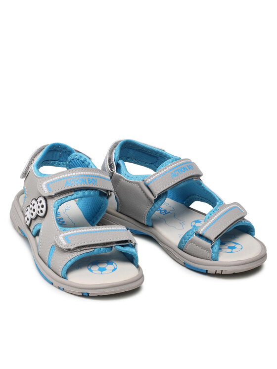 Action Boy Action Boy Sandali CM2120526-1 Grigio