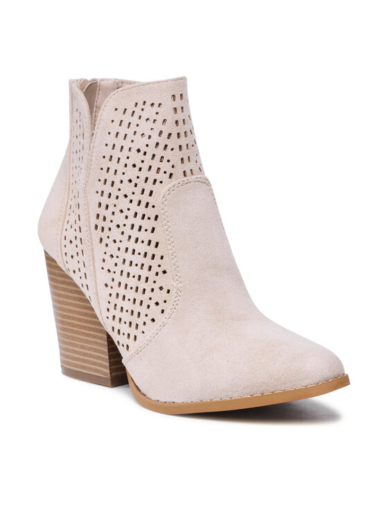 DeeZee DeeZee Botine WS170608-02 Bej
