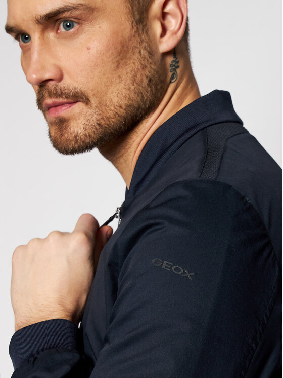 Geox Geox Bomber jakna Eolo M1221T T2837 F4386 Mornarsko modra Slim Fit