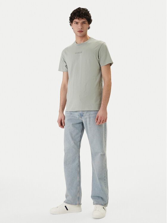 Guess Guess T-Shirt M6GI27 K3249 Πράσινο Regular Fit