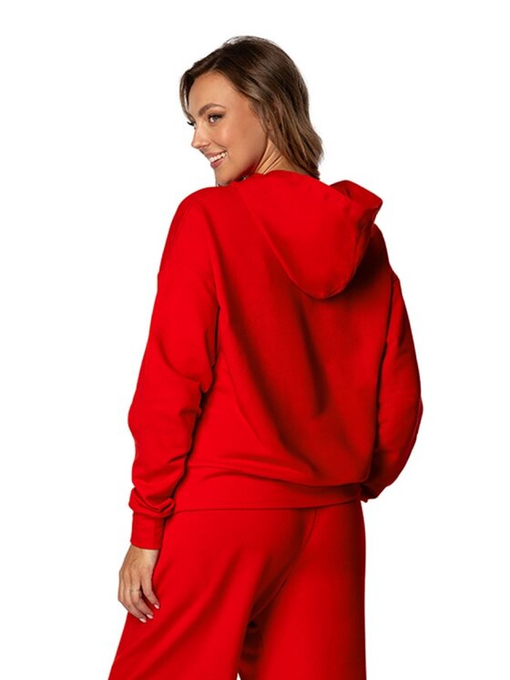 DKaren Sport DKaren Sport Bluza DK-K-B8 Czerwony Regular Fit
