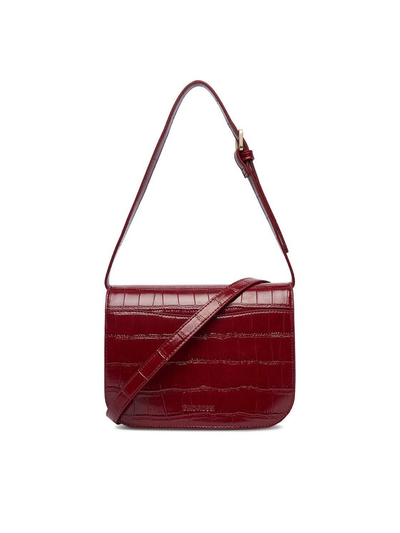 GINO ROSSI GINO ROSSI Ročna torba EO-LINA-KQ44-CROCCO Bordo rdeča