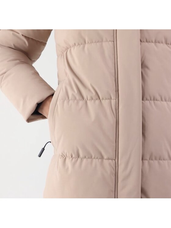 4F 4F Parka 4FWAW24TDJAF476-83S Marrone Regular Fit