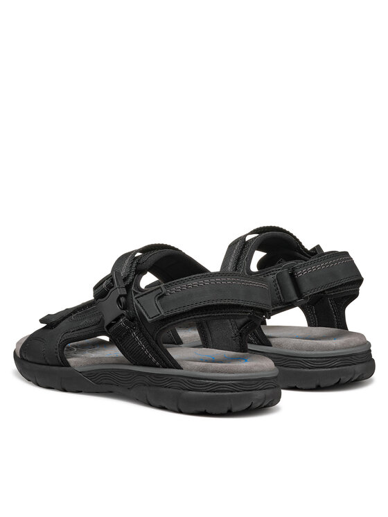 Geox Geox Sandále U Spherica Ec5 U55ELB 000EK C9999 Čierna