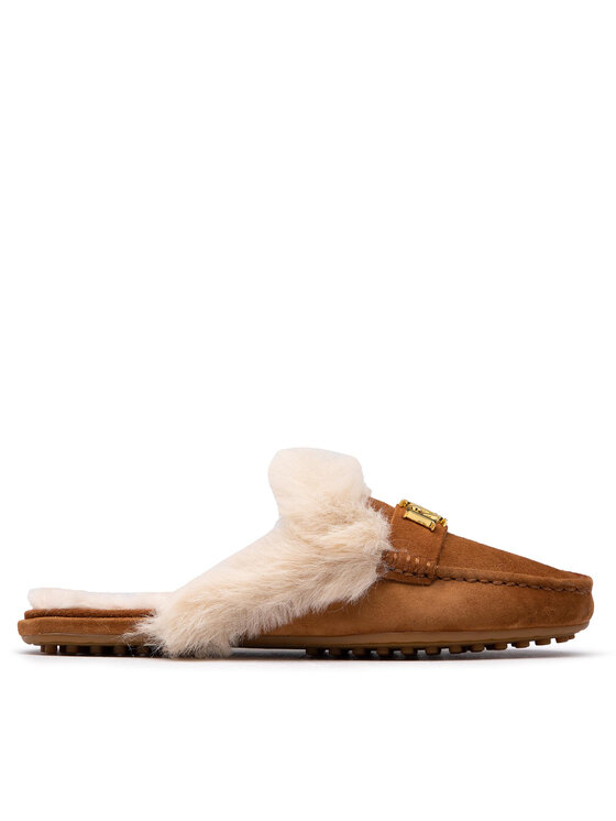 LAUREN RALPH LAUREN Lauren Ralph Lauren Kapcie Savanah 802851157001 Brązowy