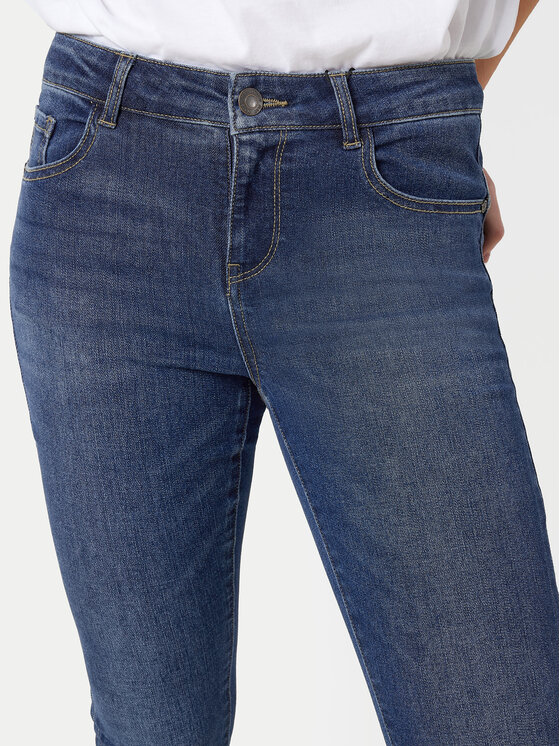 Noisy May Noisy May Jeansy Jen 27030580 Granatowy Skinny Fit