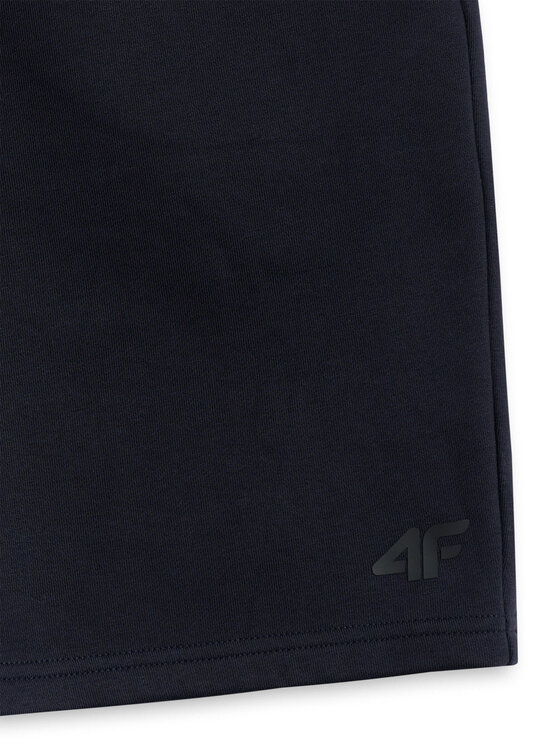 4F 4F Szorty sportowe BASIC+ Granatowy Regular Fit