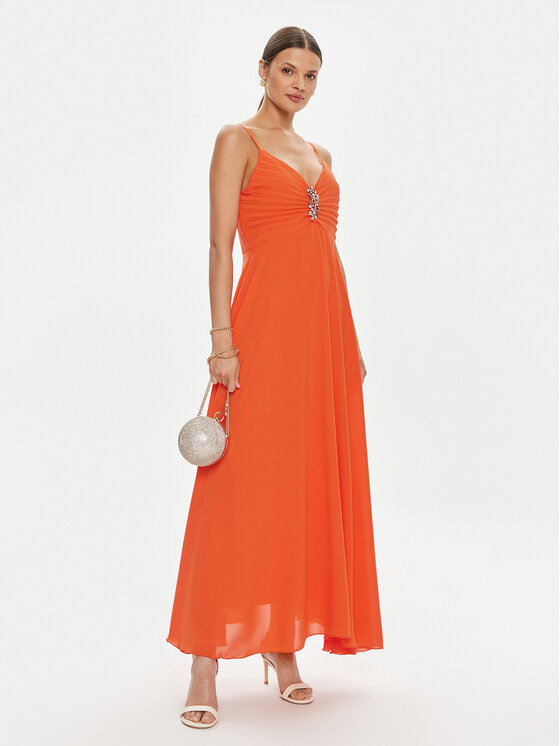 Rinascimento Rinascimento Estélyi ruha CFC0119076003 Narancssárga Relaxed Fit