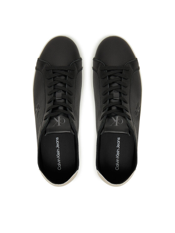 Calvin Klein Jeans Calvin Klein Jeans Sneakersy Low Profile Cupsole Tmb Lth YM0YM01331 Czarny