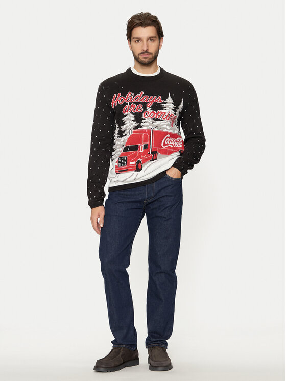 Only & Sons Only & Sons Džemper Xmas 22031176 Tamnoplava Regular Fit