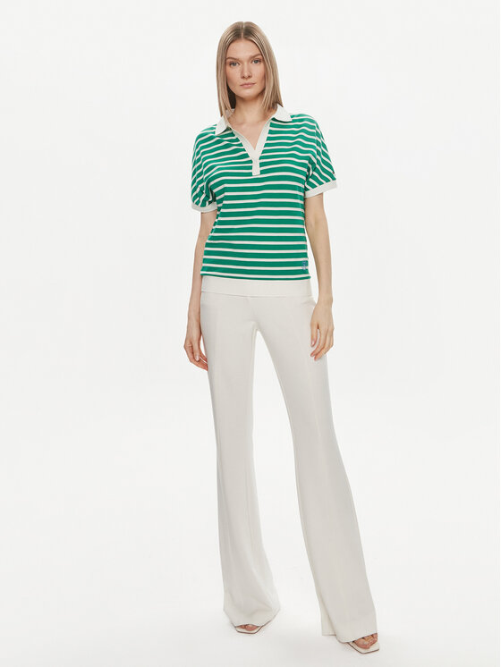 Tommy Hilfiger Tommy Hilfiger Polo majica WW0WW41889 Zelena Relaxed Fit