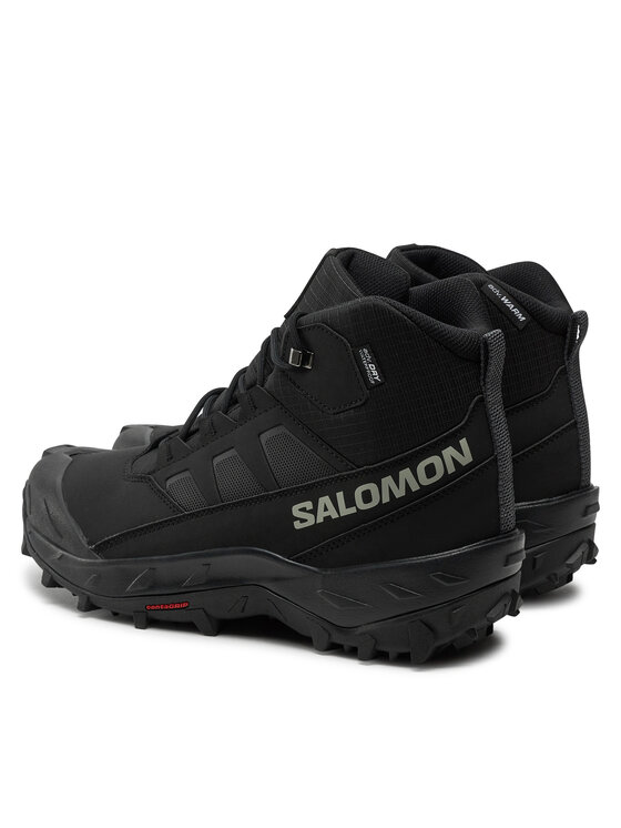 Salomon Salomon Παπούτσια πεζοπορίας Crosstrak Waterproof L47570200 Μαύρο