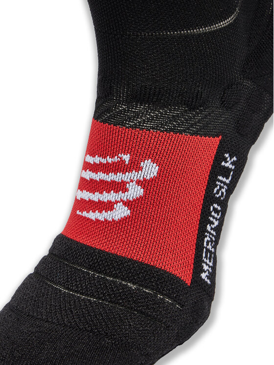 Compressport Compressport Dlhé ponožky Proracing V3.0 Winter Run SCRU2039012 Čierna
