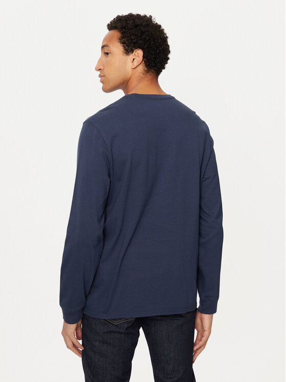 Levi's® Levi's® Longsleeve Original Logo Tee 72848-0001 Granatowy Regular Fit