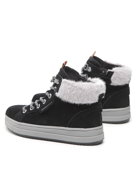 Geox Geox Schnürschuhe J Rebecca G. Wpf A J26CVA 00022 C9999 S Schwarz