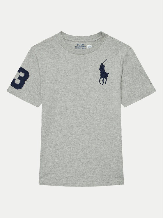 Polo Ralph Lauren T-shirt 323832907040 Siva Regular Fit