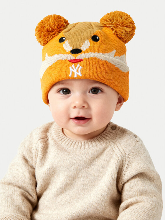 New Era New Era Czapka Tod Animal Pom 60565309 Pomarańczowy