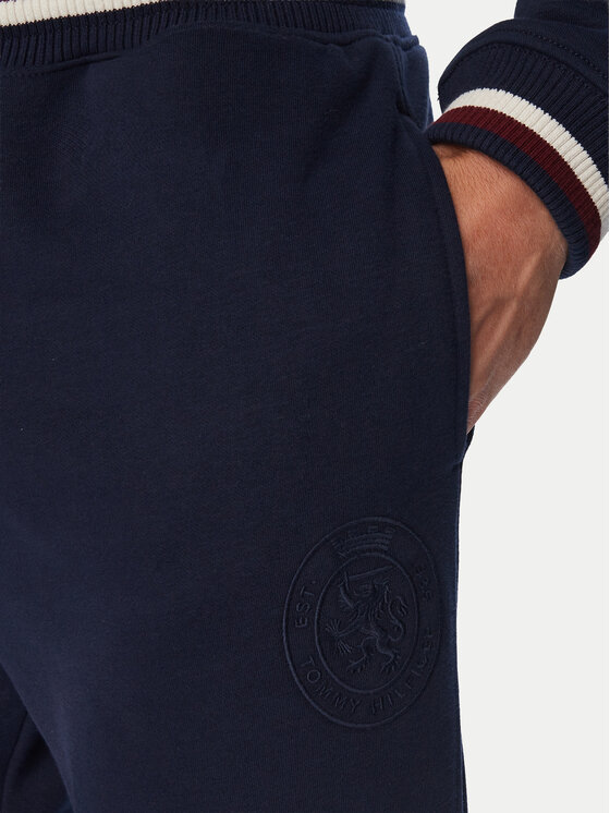 Tommy Hilfiger Tommy Hilfiger Dressipüksid UM0UM04059 Tumesinine Regular Fit