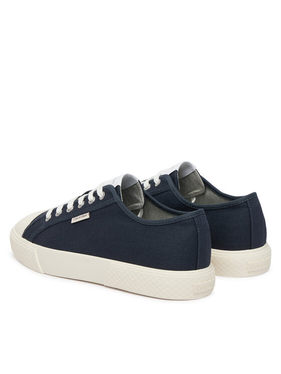 Calvin Klein Calvin Klein Trampki Vulc Laceup Cv HM0HM02121 Granatowy