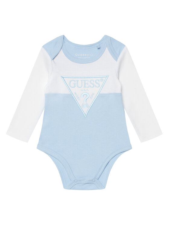 Guess Guess Комплект боди и панталон H6YG04 4K4125 Светлосин