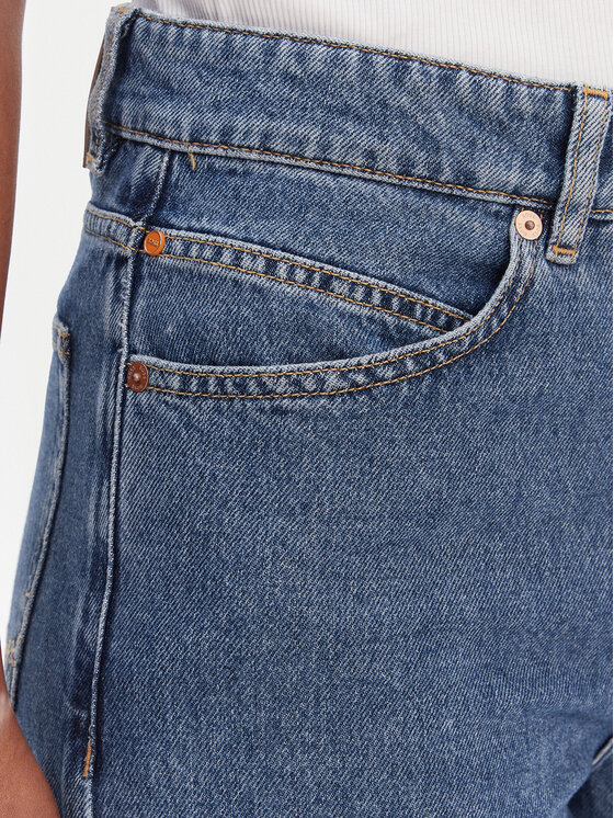 BOSS BOSS Jeansy Marlene 50552093 Modrá Wide Leg