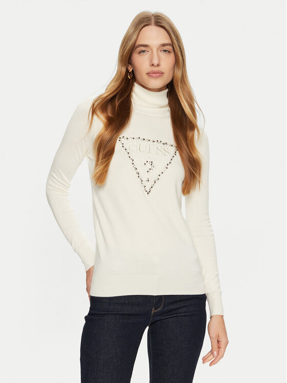 Guess Rolák Piper W4BR03 Z2NQ2 Écru Regular Fit
