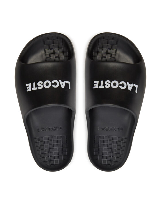 Lacoste Lacoste Şlapi Serve Slide 2.0 747CFA0020 Negru