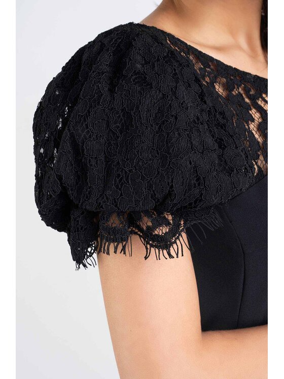 Pinko Sukienka koktajlowa ANDALGALA Czarny Slim Fit | Modivo.pl