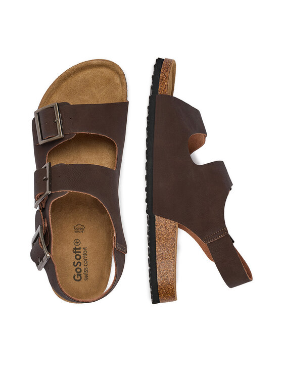 Go Soft Go Soft Sandalen EOHP-ALMELO-03 Braun