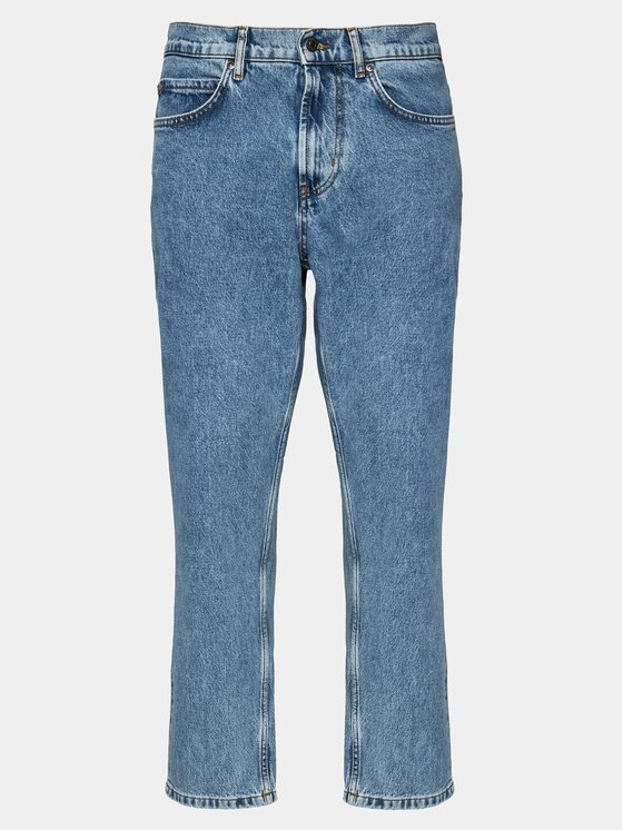 HUGO Hugo Jeansy 50507854 Niebieski Loose Fit