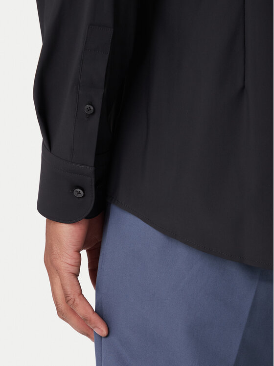 BOSS BOSS Košile P-Hank 50555747 Černá Slim Fit