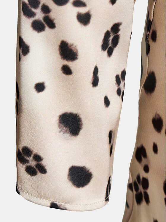 Sisley Sisley Kasdieninė suknelė 4V2XLV04R Smėlio Regular Fit