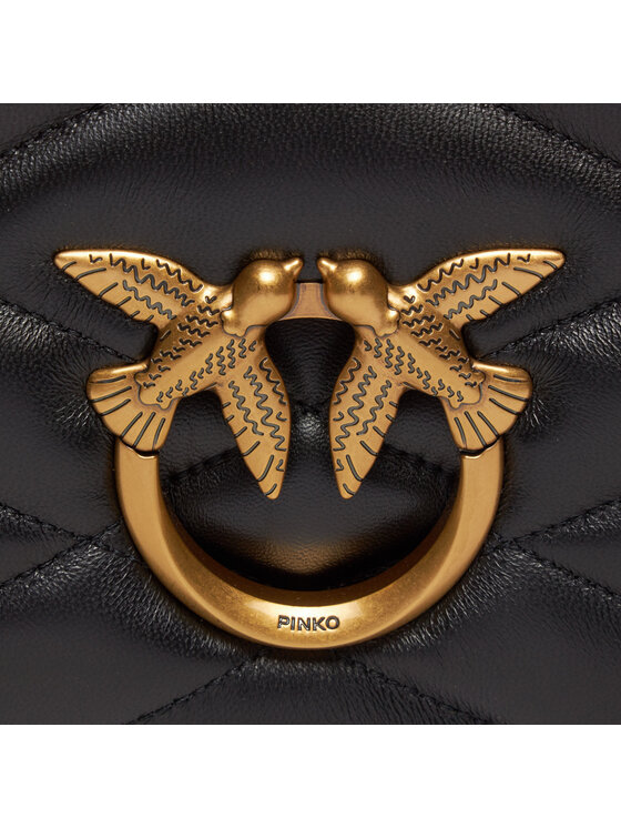 PINKO Pinko Ročna torba Love Click Classic Puff AI 23-24 PLTT 101585 A1ET Črna