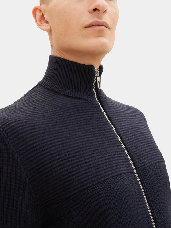 Tom Tailor Tom Tailor Sweter 1038317 Granatowy Regular Fit