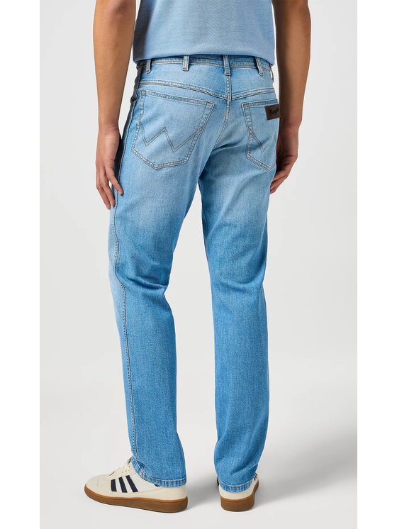Wrangler Wrangler Jeansy Texas Slim Niebieski Slim Fit