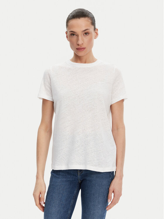 Calvin Klein Calvin Klein T-Shirt K20K208248 Bílá Relaxed Fit