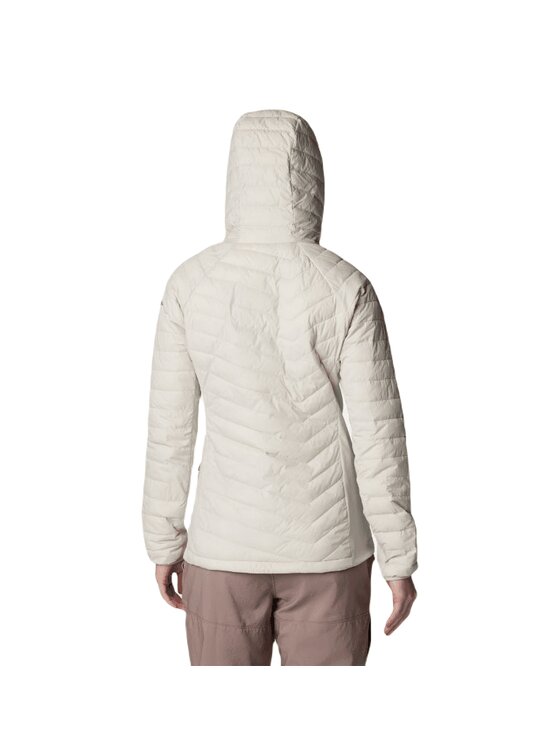 Columbia Columbia Kurtka przejściowa Powder Pass Hooded Jacket 1773211278 Beżowy Regular Fit