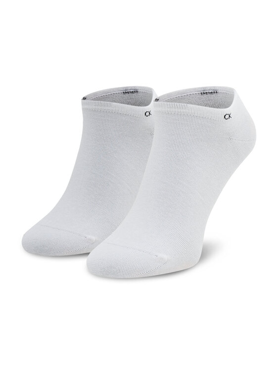 Calvin Klein Calvin Klein Set di 2 paia di calzini corti da uomo 701218714 Bianco