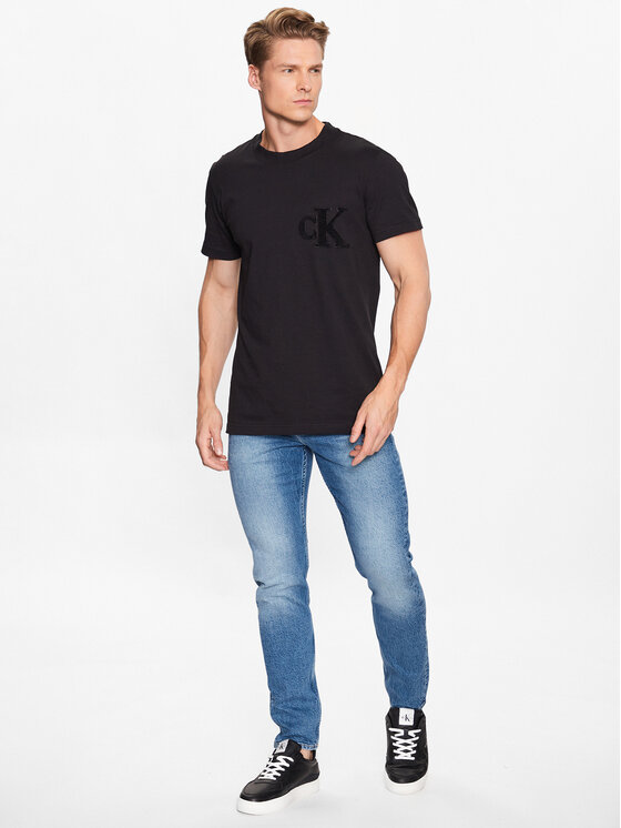 Calvin Klein Jeans Calvin Klein Jeans Тишърт J30J323492 Черен Regular Fit