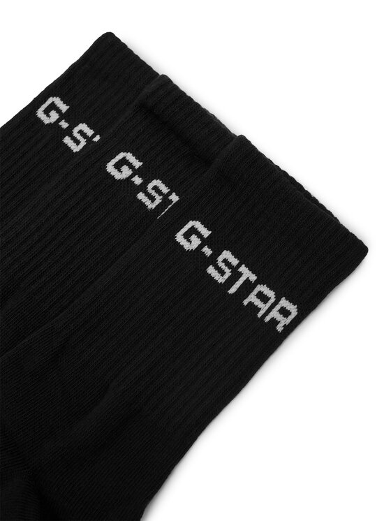 G-STAR G-STAR Dlhé ponožky CEO_AS_G_STAR_001W_AW26 (3-PACK) Čierna