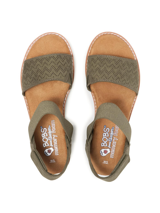 Skechers Skechers Sandały Desert Kiss 31440/OLV Zielony